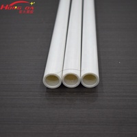Chine manufacture pas cher prix résistance aux UV blanc rond pp tuyaux en plastique extrusion PVC tubes ABS tuyaux pour jouet