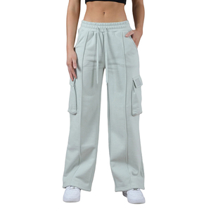 Pantalones de entrenamiento <span class=keywords><strong>para</strong></span> correr <span class=keywords><strong>para</strong></span> <span class=keywords><strong>mujer</strong></span>, pantalones de chándal <span class=keywords><strong>para</strong></span> <span class=keywords><strong>mujer</strong></span>, pantalones de trabajo con cintura y cordón <span class=keywords><strong>para</strong></span> <span class=keywords><strong>mujer</strong></span>, pantalones <span class=keywords><strong>Cargo</strong></span> con bolsillos - Product Image 3