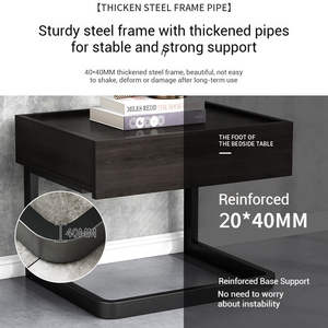 High-<b>End</b> Luxury Suspended Bedside <b>Table</b> Modern Simplicity Small Storage Nightstand Eco-Friendly for Home Bedroom <b>Living</b> <b>Room</b> - Product Image 4