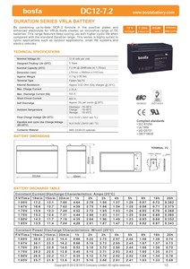 Niêm phong chì axit pin 12V 7.2Ah bảo trì miễn phí Mini UPS pin dự phòng cho hệ thống an ninh - Product Image 5