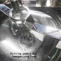 Machine de fabrication de gel douche et de shampoing de grande capacité 5T, mélangeur de liquides