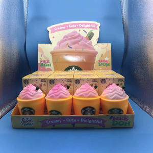 Jouet Squishy NeeDoh Star Ice Cream Cone à Montée Lente, Anti-Stress Sensoriel en Silicone, Idéal pour les 14 ans et plus - Vente Flash - Product Image 5