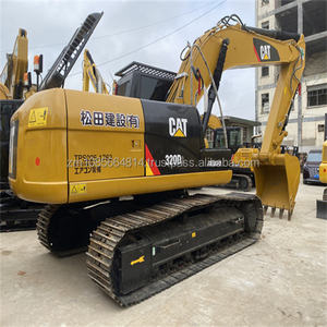 Excavadora CAT 320 usada Original CAT 320 320D 320D2 Excavadora sobre orugas CATERPILLAR 320D2 con motor CAT C7.1 - Product Image 2
