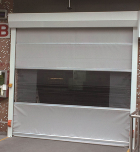 Puerta <span class=keywords><strong>Enrollable</strong></span> Rápida para Interiores, Venta al por Mayor, Automática, Marco de Aluminio, PVC de Alta Hermeticidad, Alta Velocidad - Product Image 4