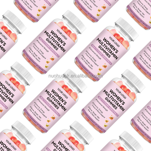 Gomitas multivitamínicas de marca privada OEM para mujeres, suplementos de vitamina C en gomitas - Product Image 3