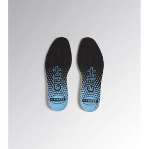 แผ่นรองรองเท้า Diadora Insole Gel Performance 48 สำหรับกีฬา สีฟ้า สีเหลืองอ่อน ทำจากโฟม PU เจล และผ้าเมมโมรี่ - Product Image 1