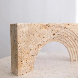 Arco decorativo <span class=keywords><strong>in</strong></span> <span class=keywords><strong>pietra</strong></span> travertino Beige - Product Image 5