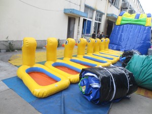 Aufblasbares gelbes Enten-Wasserspielzeug, aufblasbares Wasserspielzeug, aufblasbares Entenboot - Product Image 3