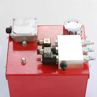 Station de pompage hydraulique métallique moderne ultra-silencieuse 3KW 50L certifiée ISO9001 CE 380V/220V pour système d'alimentation d'ascenseur de villa et appartement