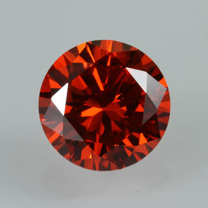 Circonita Cúbica Redonda de Corte Brillante 5A en Oferta para la Fabricación de Joyas - Product Image 1