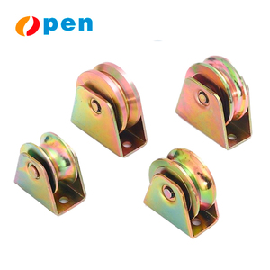 Modern tasarım 360 ° dönen çelik sürgülü kapı kasnağı 360 ° yön tekerlek kapı ve pencere silindirleri otel uygulamaları için - Product Image 4