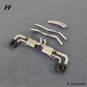 Заводской гоночный спортивный глушитель для Porsche Cayenne E3 9YA 9Y0 <span class=keywords><strong>3</strong></span>,0 T с дистанционным управлением из нержавеющей стали Catback системы - Product Image 6