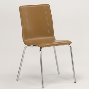 Silla de comedor Rosa moderna, muebles de hogar de madera apilables para uso en la cocina - Product Image 1