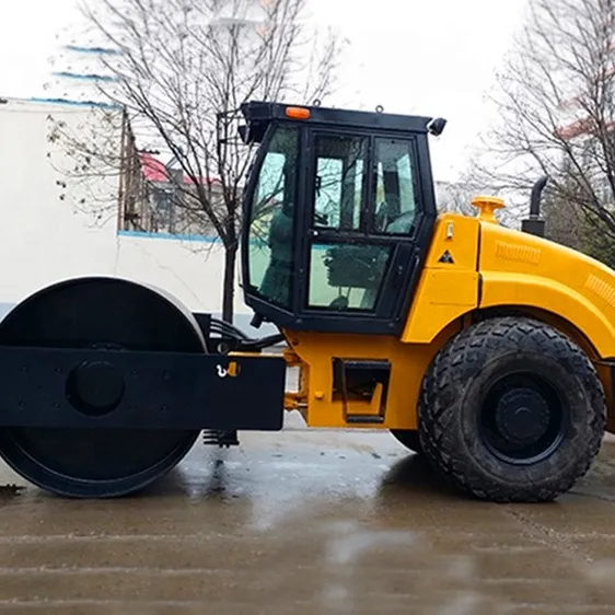 Lutong 12 ton mini road roller compactor LT212 with AC cabin