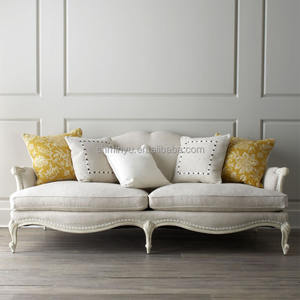 समकालीन एकल और तीन-व्यक्ति मखमल कपड़े के साथ रहने वाले कमरे की शैली ठोस लकड़ी अमेरिकी डिजाइन - Product Image 3