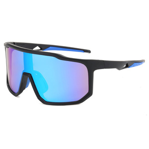Men's And Women's Outdoor Sports Cycling Sunglasses <b>Large</b> <b>Frame</b> UV400 Polarized PC Lens For Driving Mountaineering - Product Image 1