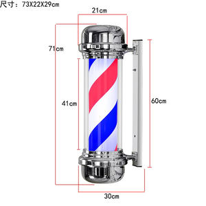 Muebles Profesionales para Salones de Belleza y Barberías, Luces Decorativas LED de Pared con Señales de Giro para Peluquerías - Product Image 4
