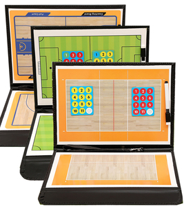 Tableau d'entraînement de football/soccer pliable en PVC pour jeunes avec marqueur effaçable à sec (noir) Modèle KSE-007B – Vente en gros - Product Image 1