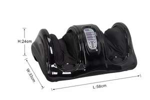 Masseur de pieds <span class=keywords><strong>Shiatsu</strong></span> à air <span class=keywords><strong>Amazon</strong></span> Top Seller avec chaleur, contrôle de la température 36-42, intensité haute/moyenne/basse, minuterie de 15 minutes - Product Image 4