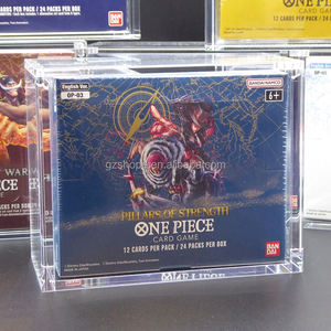 SHP boîte de rappel une pièce anglaise japonaise de haute qualité TCG: quatre empereurs (24) (OP-09) dernière version vitrine en acrylique - Product Image 2