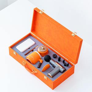 Set de Regalo Navideño de Alta Gama para Oficina Caja de Lujo con Pluma de Madera Paraguas Taza Pistola de Fascia y Logo Personalizable para Empresas - Product Image 3