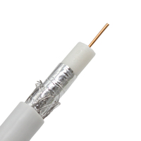 Cable Coaxial para Antena de TV RG6 de 75 Ohmios, Conductor de Cobre CCS, 100M 200M 305M