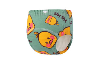 Vente en gros 100% coton Pantalon d'entraînement doux couvre-couches pour bébés Pantalon réutilisable imperméable pour les tout-petits - Product Image 5