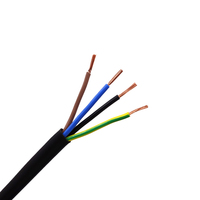 Câble électrique en cuivre pur 300V, homologué CE, 5m, RVV 2,5 mm, H05VVF, pour usage industriel, câble d'alimentation turc