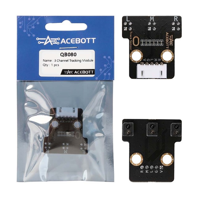 ACEBOTT ODM Analog Output Signal 3.3V~5V Robotics Smart Vehicle Electronic Component 3 Channel GPS Tracking Module for Arduino