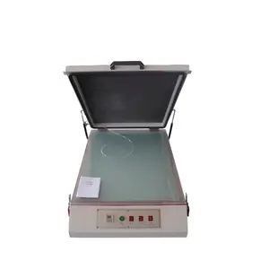 Mesin cetak layar meja vakum Lotion, peralatan cetak Prepress pencahayaan ultraviolet