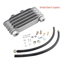 Radiateur de refroidissement d'huile de moto à commande directe d'usine, pièces de modification de moteur, petit kit double face 6 couches 8 couches, grand kit