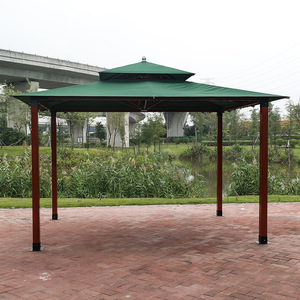 Vente chaude, pavillon <span class=keywords><strong>de</strong></span> balcon populaire <span class=keywords><strong>de</strong></span> luxe, 3x4m, en alliage d'aluminium, facile à assembler, auvent, tente imperméable, abri d'ombrage - Product Image 5