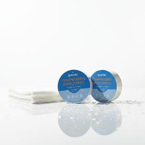 Serviette de bain compressée jetable non tissée, douce, pour spa, voyage, douche, compression, séchage rapide, personnalisable pour hôtel et plage - Product Image 5