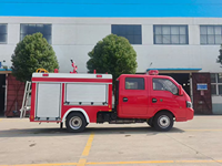 Camion de pompiers mini puissant de 1000L-3000L avec pompe haute pression à portée de jet de 50m pour le sauvetage rapide communautaire