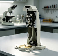 Machine à graver les bijoux de petite taille avec outil de confirmation de la taille pour l'engravure des trous intérieurs