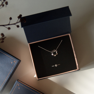 <b>Book</b> Shape Clamshell Necklace Earring <b>Box</b> Jewelry Packaging Foldable Magnetic Gift Packing <b>Box</b> - Product Image 1