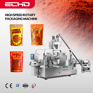 Machine d'emballage de joint de remplissage automatique de sac de poche préfabriqué pour 5 à 1000g 5000g de poudre d'épices <span class=keywords><strong>masala</strong></span> de piment avec mélangeur - Product Image 1