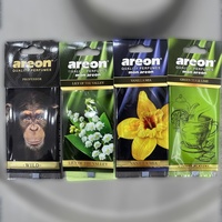 Areon désodorisant personnalisé suspendu garde-robe voiture parfum aromathérapie tablette parfum Animal sauvage odeur de voiture