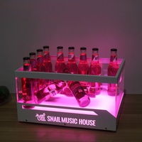 Seau à glace lumineux à LED nouvellement lancé bar KTV Party Champagne Bière Cocktail Box Seau à glace de grande capacité