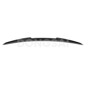 สปอยเลอร์หลังคาร์บอนไฟเบอร์ทรง M4 สำหรับ F30 F80 ซีรีส์ <span class=keywords><strong>3</strong></span> M3 ซีดาน ปี 2012-2019 ผลิตด้วยวิธีการอัดขึ้นรูปจากคาร์บอนไฟเบอร์แบบแห้ง - Product Image 3