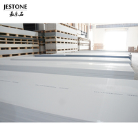 Prix usine corians glacier blanc feuille de surface solide Hi macs staron surface solide acrylique pur en vente