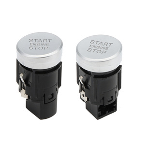 สวิตช์สตาร์ทแบบปุ่มเดียวสำหรับ Audi A4 A6 Volkswagen Magotan Sagitar Skoda Golf Lavida ระบบสตาร์ทแบบไร้กุญแจอะลูมิเนียม - Product Image 1