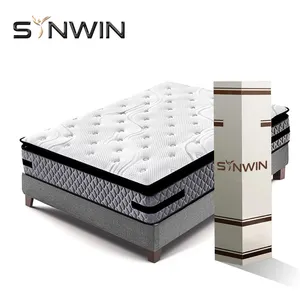 28cm pillow top mattress zone comfort vaccum compressed packing spring mattress factory direct high quality bed mattress