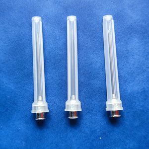 पुनः प्रयोज्य स्टेनलेस स्टील पशु पशु चिकित्सा सिरिंज सुई 14 जी-27 ग्राम पीतल निकल निदान और इंजेक्शन के लिए प्लास्टिक कैप के साथ - Product Image 4