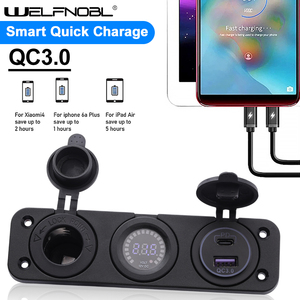 Prise <span class=keywords><strong>de</strong></span> chargeur <span class=keywords><strong>de</strong></span> <span class=keywords><strong>voiture</strong></span> 12V/24V avec ports USB Type-C <span class=keywords><strong>pour</strong></span> le chargement <span class=keywords><strong>de</strong></span> la <span class=keywords><strong>voiture</strong></span> - Product Image 6