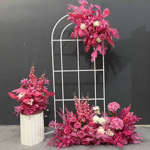 Plantas artificiales al aire libre resistentes a UV de fábrica, ramo de flores de seda de aspecto real, decoración de alta calidad, flores artificiales - Product Image 1