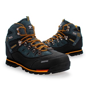 Vente directe d'usine, chaussures de randonnée en montagne antidérapantes pour hommes, chaussures de randonnée imperméables en PU pour adultes, chaussures de randonnée en plein air - Product Image 4