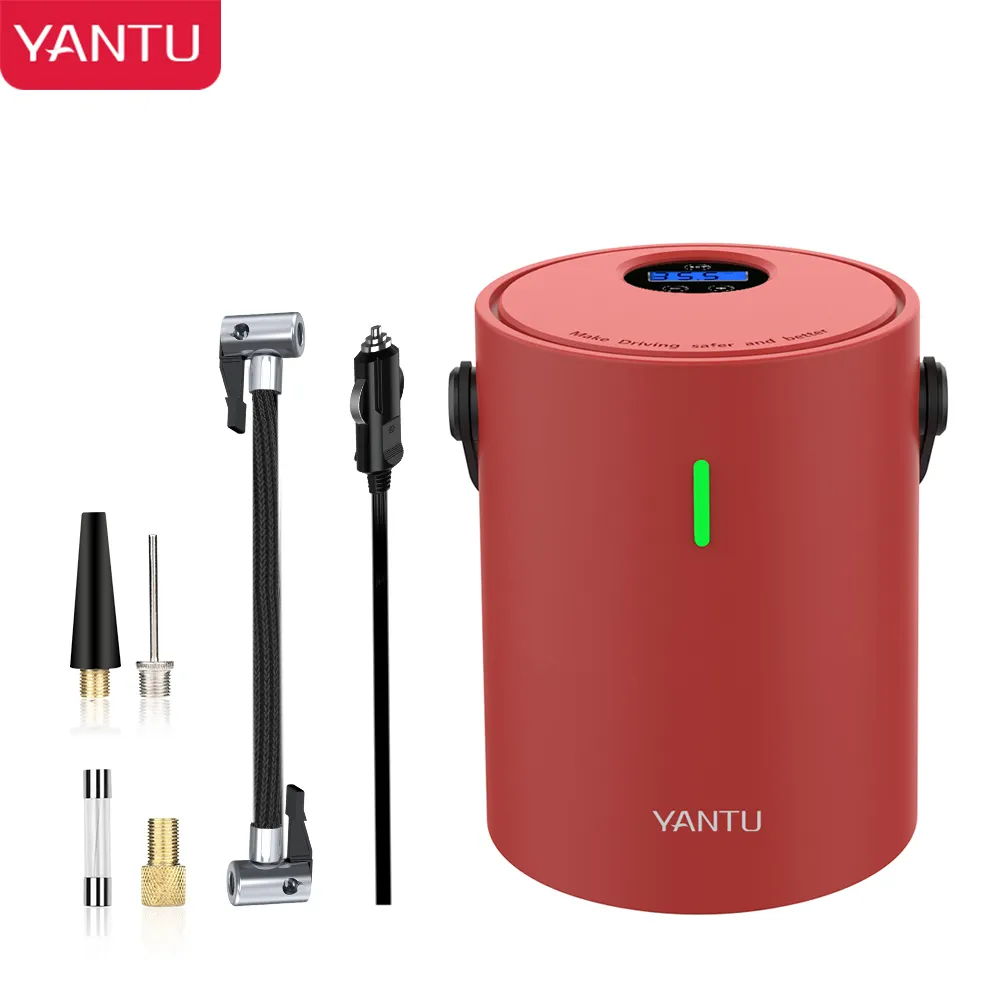 YANTU A05 gonfiatori per pneumatici compressore d'aria portatile per auto 12 v mini pompa piccoli pneumatici digitali 12 volt gonfiatori per pneumatici motore 150PSI