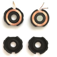 Bobine émettrice de chargeur sans fil pour montre connectée avec blindage en ferrite MnZn, fabricant d'origine