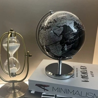 Globe terrestre tout-en-un en anglais, petite taille, adapté au bureau, au bureau d'étude, au salon, à la décoration de la maison, comme cadeau